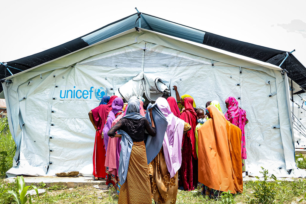 A devastating flood swept through Maiduguri in Borno State in Nigeria leaving many families displaced.